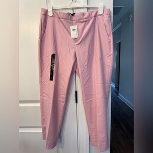 Banana Republic Avery Ankle Light Pink Dress Pants